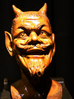 Marvel at the range of satanic statues
